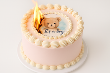 Load image into Gallery viewer, Burn Away Cake with White Background