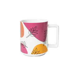 Load image into Gallery viewer, Floral Mug - 16oz Ceramic Coffee Mug