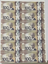 Load image into Gallery viewer, Edible $100 Canadian Bill Cake Topper - Money Theme Decorations