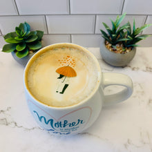 Load image into Gallery viewer, Personalized edible toppers on various beverages