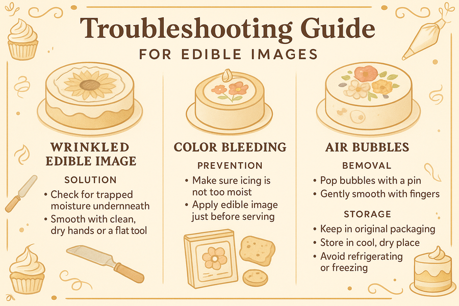 Troubleshooting Guide: When Your Edible Image Won't Stick (And Other Common Issues)