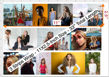 Load image into Gallery viewer, Edible Cake Wraps - Decorative Icing Strips for Cakes
