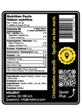 Load image into Gallery viewer, Mielbrut Whipped Lemon Honey — Creamy Raw Honey with Natural Lemon | Quebec
