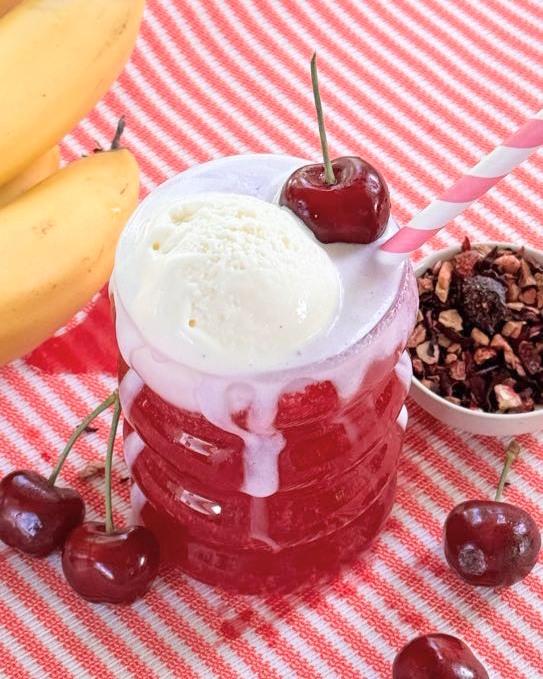 Cherry Banana Split Herbal Tea