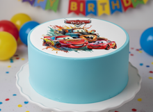 Load image into Gallery viewer, Cars Birthday Cake Cars Theme
