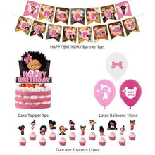 Load image into Gallery viewer,      New Baby Girl Boss Birthday Party Theme Decorations Set
