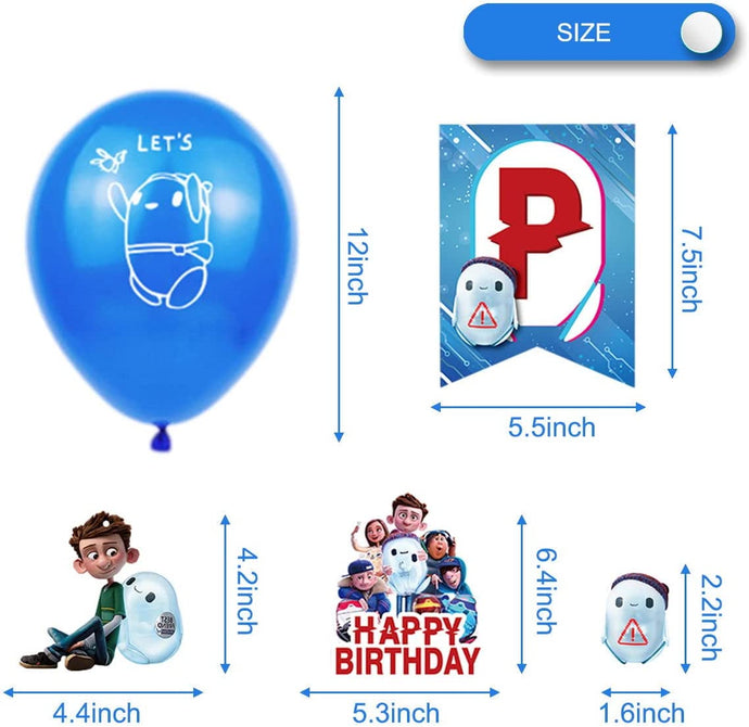 Ron's Gone Wrong Birthday Party Theme Decorations Set